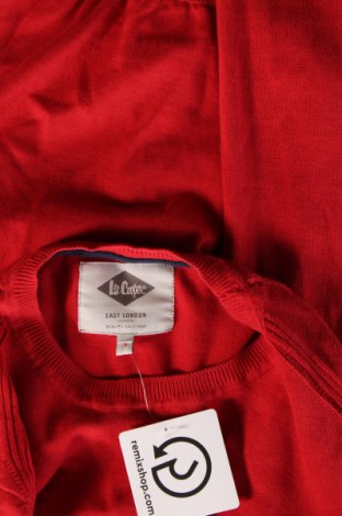 Męski sweter Lee Cooper, Rozmiar S, Kolor Czerwony, Cena 48,42 zł