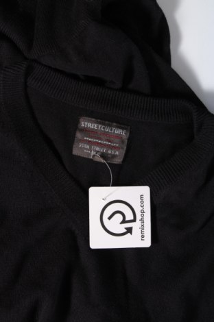 Ανδρικό πουλόβερ Luciano, Μέγεθος M, Χρώμα Μαύρο, Τιμή 11,36 €