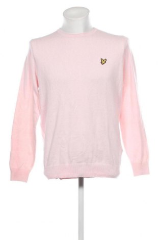 Мъжки пуловер Lyle & Scott, Размер L, Цвят Розов, Цена 98,00 лв.