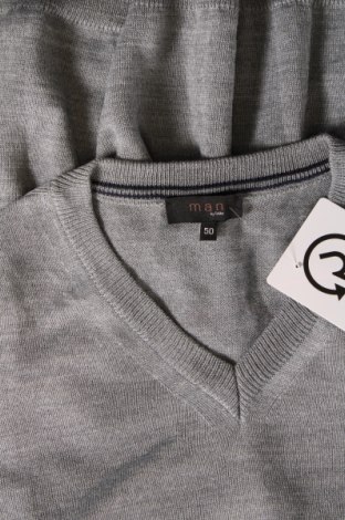Мъжки пуловер Man By Tchibo, Размер L, Цвят Сив, Цена 18,85 лв.