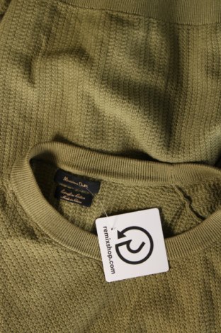 Ανδρικό πουλόβερ Massimo Dutti, Μέγεθος M, Χρώμα Πράσινο, Τιμή 23,13 €