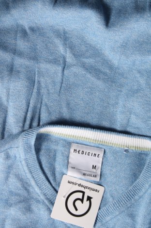 Herrenpullover Medicine, Größe M, Farbe Blau, Preis 5,12 €