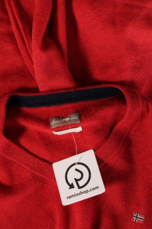 Мъжки пуловер Napapijri, Размер L, Цвят Червен, Цена 91,20 лв.