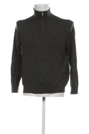 Мъжки пуловер Nautica, Размер M, Цвят Зелен, Цена 58,90 лв.