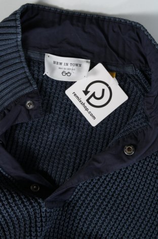 Мъжки пуловер New In Town, Размер XL, Цвят Син, Цена 16,52 лв.