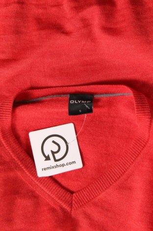 Ανδρικό πουλόβερ Olymp, Μέγεθος S, Χρώμα Κόκκινο, Τιμή 26,85 €