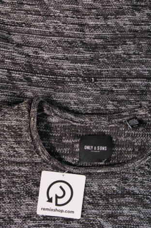 Męski sweter Only & Sons, Rozmiar M, Kolor Szary, Cena 92,99 zł