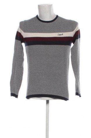Ανδρικό πουλόβερ Originals By Jack & Jones, Μέγεθος S, Χρώμα Μπλέ, Τιμή 10,09 €