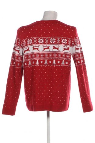 Męski sweter Originals By Jack & Jones, Rozmiar XL, Kolor Czerwony, Cena 64,16 zł