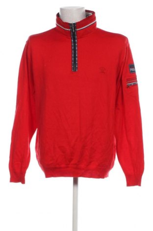 Мъжки пуловер Paul & Shark, Размер XXL, Цвят Червен, Цена 96,00 лв.