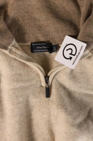Мъжки пуловер Peter Fitch, Размер XL, Цвят Бежов, Цена 20,01 лв.