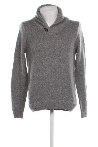 Мъжки пуловер Pier One, Размер L, Цвят Сив, Цена 29,00 лв.