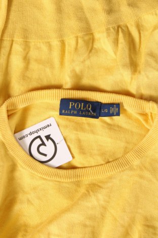 Męski sweter Polo By Ralph Lauren, Rozmiar L, Kolor Żółty, Cena 394,38 zł