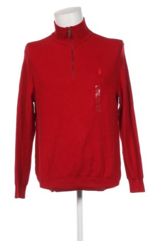 Мъжки пуловер Polo By Ralph Lauren, Размер L, Цвят Червен, Цена 249,05 лв.
