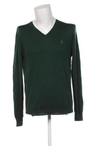 Męski sweter Polo By Ralph Lauren, Rozmiar L, Kolor Zielony, Cena 372,47 zł