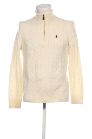 Мъжки пуловер Polo By Ralph Lauren, Размер M, Цвят Екрю, Цена 293,00 лв.