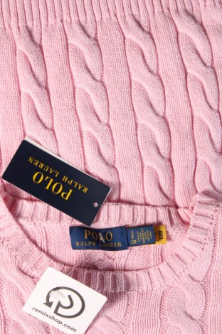 Męski sweter Polo By Ralph Lauren, Rozmiar S, Kolor Różowy, Cena 468,59 zł