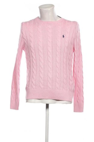 Мъжки пуловер Polo By Ralph Lauren, Размер S, Цвят Розов, Цена 161,15 лв.