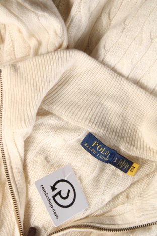 Męski sweter Polo By Ralph Lauren, Rozmiar L, Kolor ecru, Cena 468,59 zł