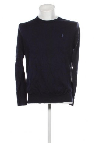 Męski sweter Polo By Ralph Lauren, Rozmiar L, Kolor Niebieski, Cena 468,59 zł