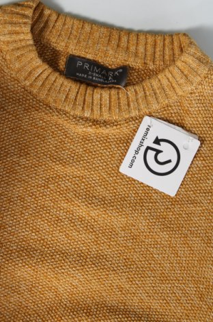 Мъжки пуловер Primark, Размер XS, Цвят Жълт, Цена 16,82 лв.