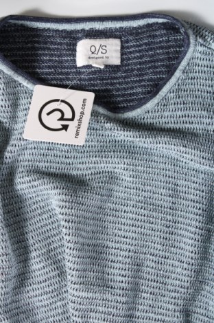 Ανδρικό πουλόβερ Q/S by S.Oliver, Μέγεθος M, Χρώμα Μπλέ, Τιμή 10,09 €