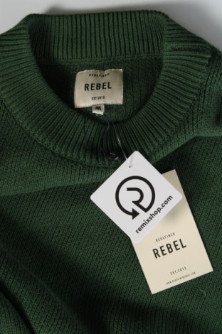 Herrenpullover Rebel, Größe M, Farbe Grün, Preis 14,70 €