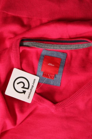 Pulover de bărbați S.Oliver, Mărime M, Culoare Roz, Preț 53,68 Lei