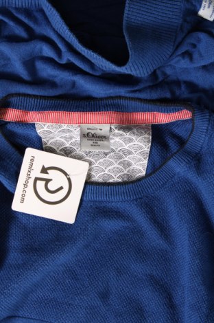 Ανδρικό πουλόβερ S.Oliver, Μέγεθος XL, Χρώμα Μπλέ, Τιμή 13,04 €