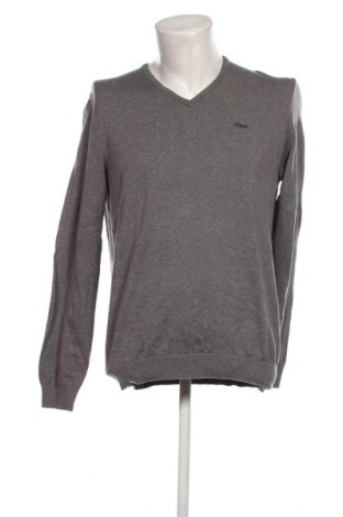 Мъжки пуловер S.Oliver, Размер L, Цвят Сив, Цена 18,02 лв.
