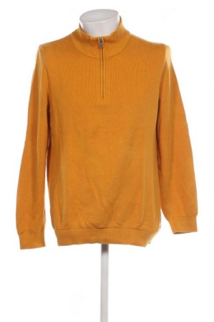 Ανδρικό πουλόβερ S.Oliver, Μέγεθος XL, Χρώμα Κίτρινο, Τιμή 11,15 €