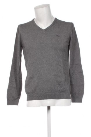 Мъжки пуловер S.Oliver, Размер M, Цвят Сив, Цена 17,34 лв.