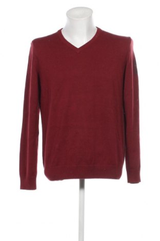 Мъжки пуловер S.Oliver, Размер L, Цвят Червен, Цена 10,54 лв.