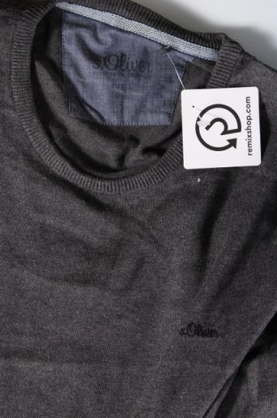 Ανδρικό πουλόβερ S.Oliver, Μέγεθος L, Χρώμα Γκρί, Τιμή 11,78 €