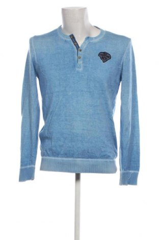 Мъжки пуловер S.Oliver, Размер L, Цвят Син, Цена 19,04 лв.