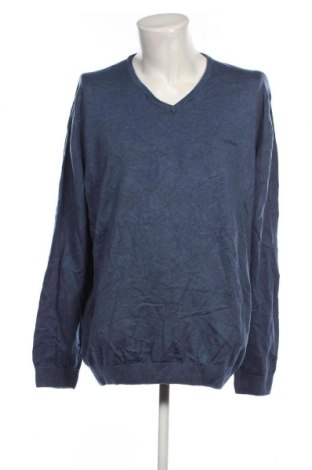 Ανδρικό πουλόβερ S.Oliver, Μέγεθος 3XL, Χρώμα Μπλέ, Τιμή 12,62 €