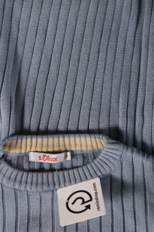 Ανδρικό πουλόβερ S.Oliver, Μέγεθος M, Χρώμα Μπλέ, Τιμή 11,99 €