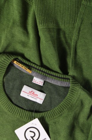 Pánský svetr  S.Oliver, Velikost XL, Barva Zelená, Cena  304,00 Kč