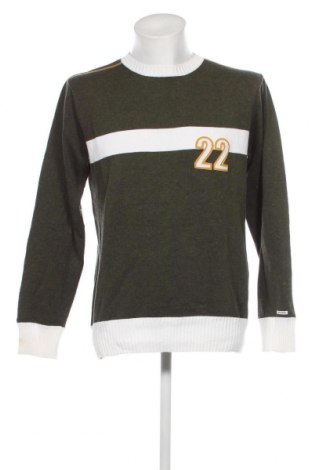 Мъжки пуловер S.Oliver, Размер L, Цвят Зелен, Цена 22,10 лв.