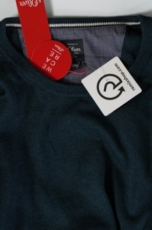 Ανδρικό πουλόβερ S.Oliver, Μέγεθος 3XL, Χρώμα Πράσινο, Τιμή 30,96 €