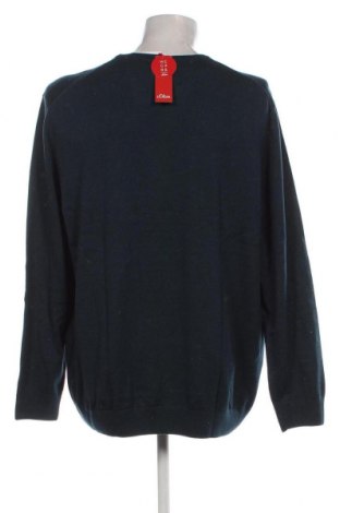 Мъжки пуловер S.Oliver, Размер 3XL, Цвят Зелен, Цена 50,05 лв.