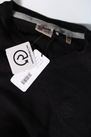 Ανδρικό πουλόβερ Schott, Μέγεθος XXL, Χρώμα Μαύρο, Τιμή 63,09 €