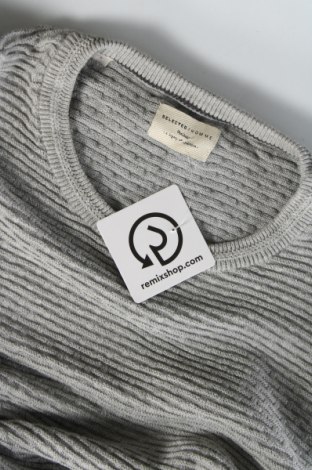 Herrenpullover Selected Homme, Größe L, Farbe Grau, Preis € 22,48