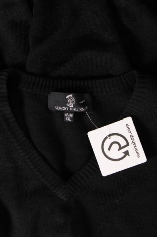 Herrenpullover Sergio Maldini, Größe XXL, Farbe Schwarz, Preis 9,08 €