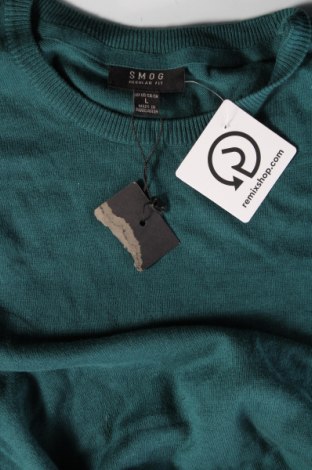Ανδρικό πουλόβερ Smog, Μέγεθος L, Χρώμα Πράσινο, Τιμή 17,64 €