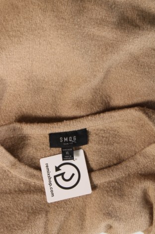 Ανδρικό πουλόβερ Smog, Μέγεθος L, Χρώμα  Μπέζ, Τιμή 10,58 €