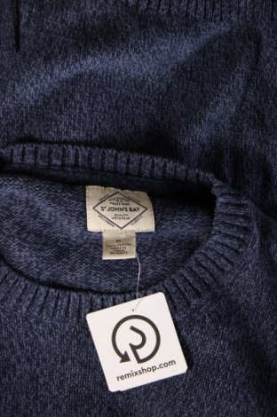 Мъжки пуловер St. John's Bay, Размер XL, Цвят Син, Цена 17,98 лв.