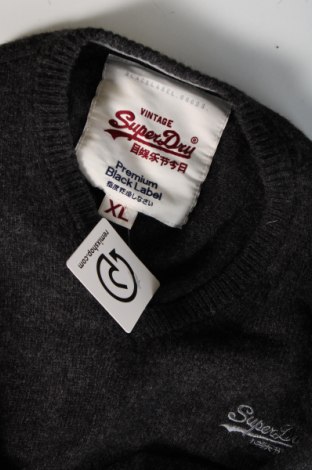 Pulover de bărbați Superdry, Mărime XL, Culoare Gri, Preț 123,69 Lei