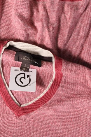 Herrenpullover Tasso Elba, Größe L, Farbe Rosa, Preis € 5,99