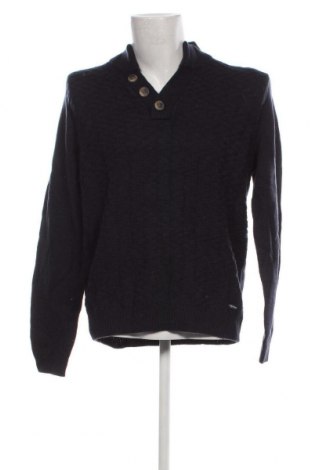 Ανδρικό πουλόβερ Threadbare, Μέγεθος L, Χρώμα Μπλέ, Τιμή 18,49 €